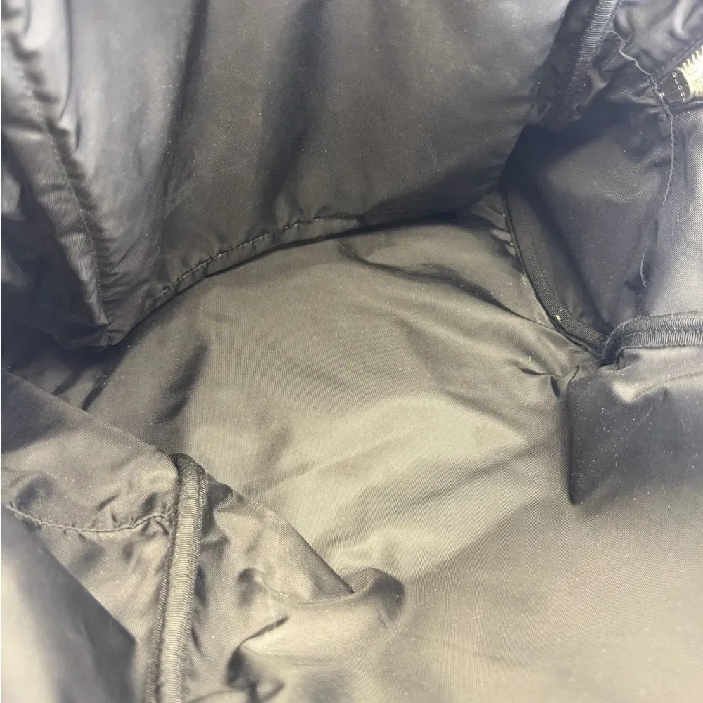 Gucci Sherry Line Web Canvas Black Stripe Backpack - Picture 9 of 15